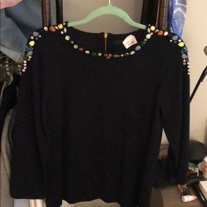 Navy blue JCrew sweater